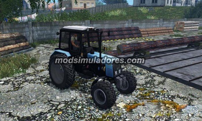 Tractor MTZ 1025 Belarus v2.0 FS15 Simulators Mod