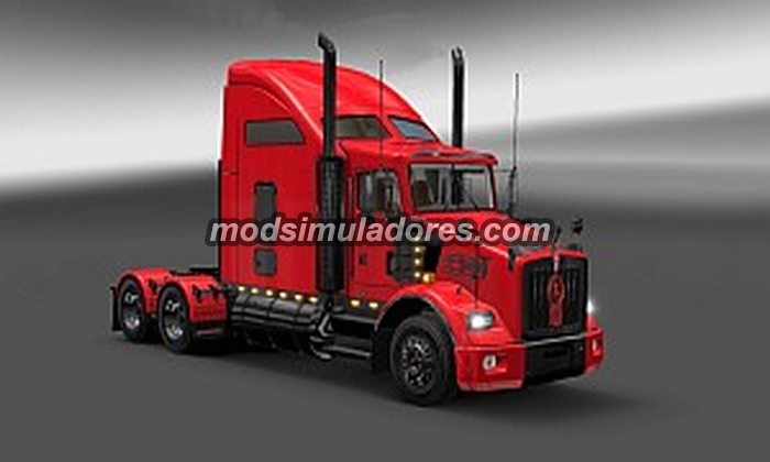 Caminhao Kenworth T800 v2.1 Final Para V.1.21 - ETS2