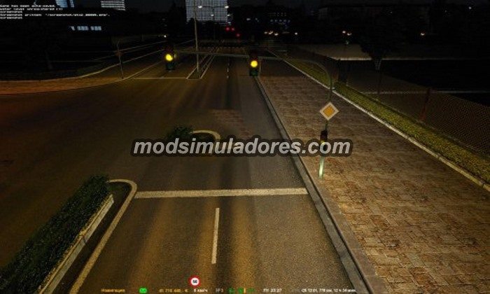 ETS2 Mod Novas Luzes Tráfego Para V.1.21.X