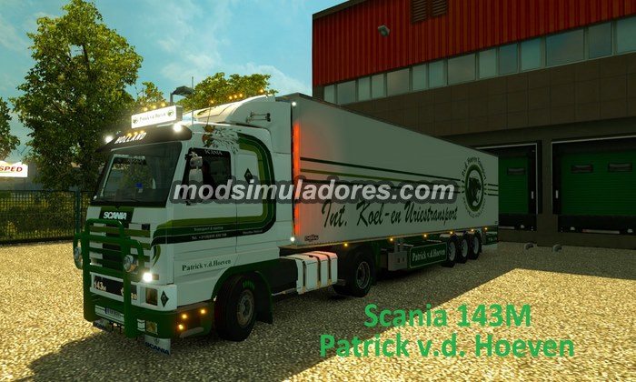 ETS2 Mod Caminhão Scania 143M V8 Para V.1.22.X