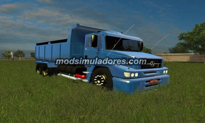 Caminhao Mercedes Benz L1620 Bucket v 1.0 - FS15