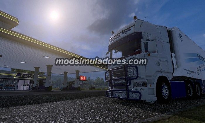 ETS2 Mod Caminhão Scania R730 V8 Streamline Para V.1.21.X