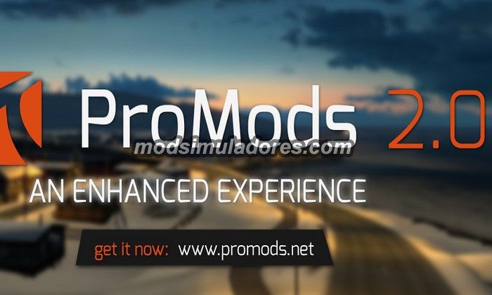 ETS2 Mod Mapa ProMods V.2.0 Para V.1.22.X