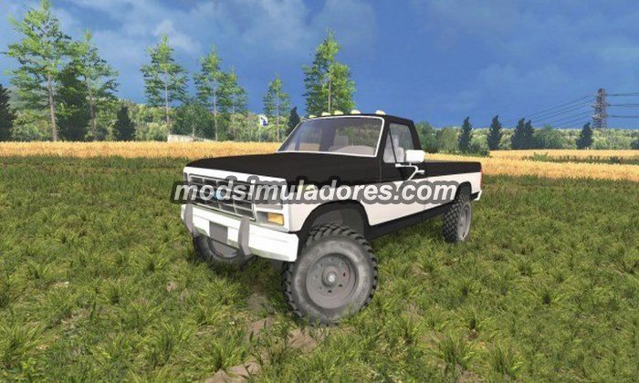 FS15 Mod Carro Ford F250 XLT 1985 Diesel 4×4 v 1.0