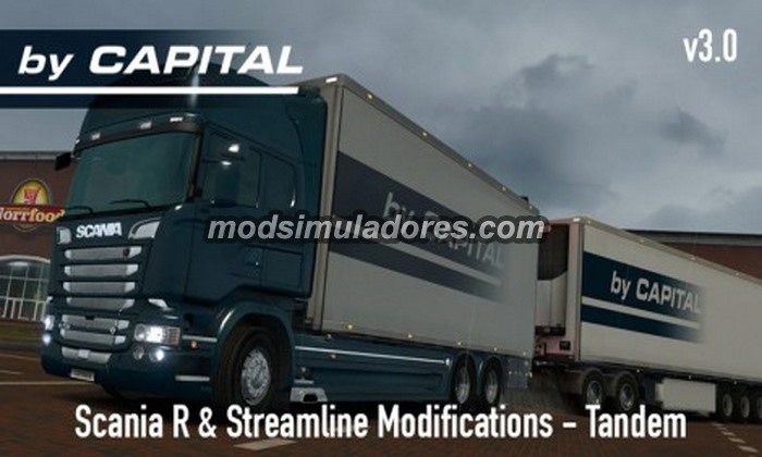 ETS2 Mod Caminhao Scania R e Streamline Para V.1.22.X