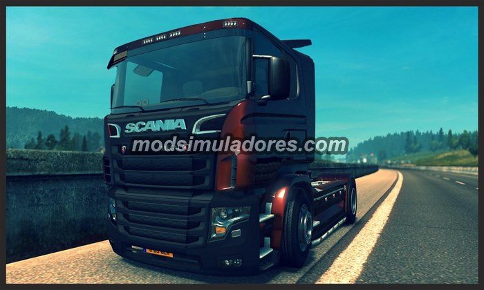 ETS2 Mod Caminhão Scania Ilegal V8 Para V.1.22.X