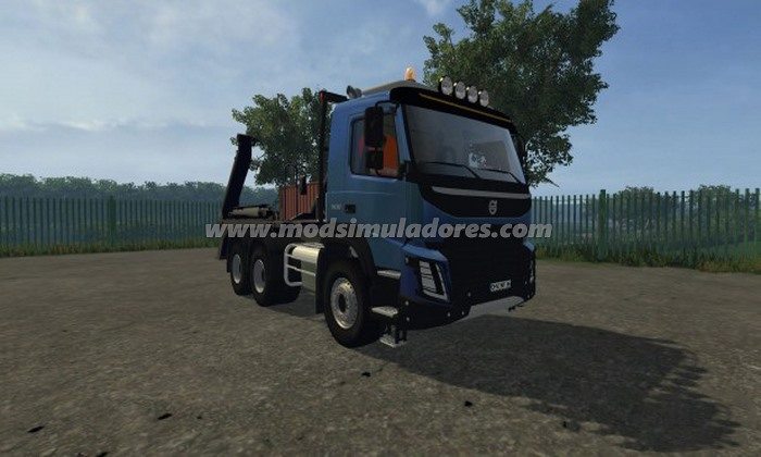 Caminhao Volvo FMX Kipper v 1.2 Multicolor - FS15