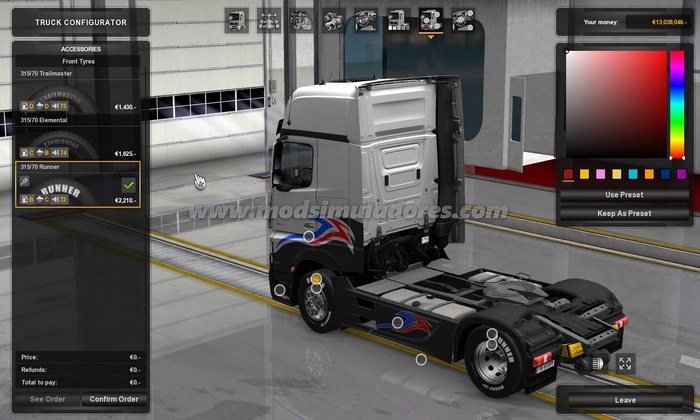 Mod Novo fundo Menu Para V.1.23.X - ETS2