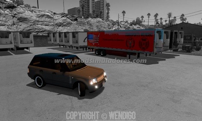 Carro Range Rover Sport 2008 Para V.1.22.X - ETS2