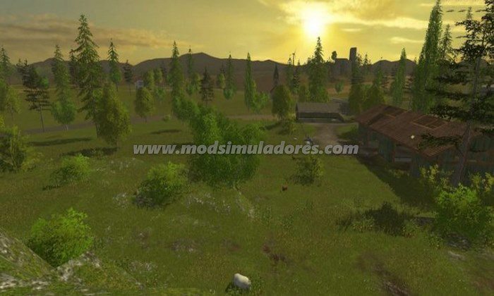 Mapa Lakeside USA V 4.0 - FS15