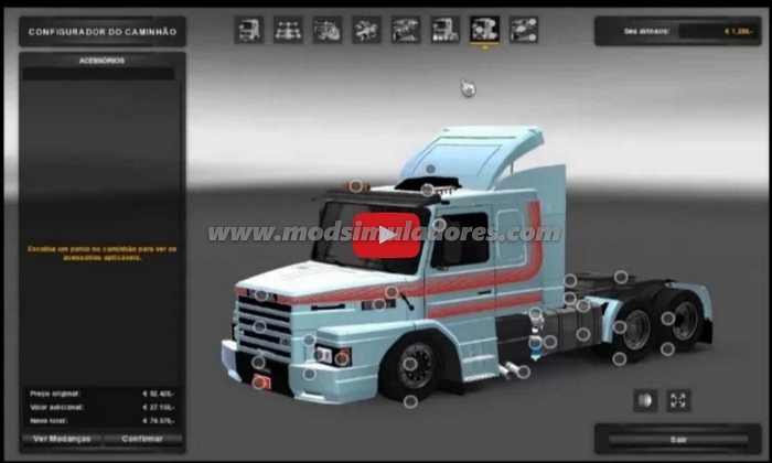 Caminhão Scania 112/113H Para V.1.23.X - ETS2