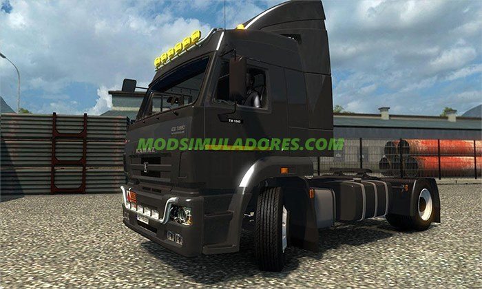 Caminhão Kamaz 5460TM para v.1.25.x - ETS2