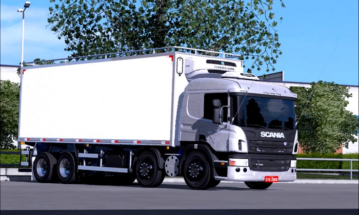 Caminhão Scania P310 Bitruck Arqueada Qualificada Mods Ets2 1.43