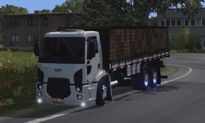 Caminhão Ford Cargo 2429 Mods Para Ets2 V.1.39.x - Dalenha Mods