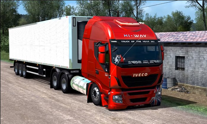 Caminhão New Scania Com Suspensão a Ar e Rebaixada Mods Ets2 1.43