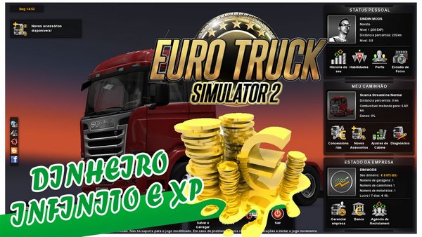 euro truck simulator 2 mods dinheiro