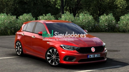 Fiat Tipo e Egea com Interior v2.1 (1.41) ETS2