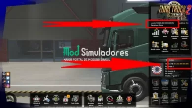 Mod Dinheiro e XP infinito v1.0 (1.41) ETS2