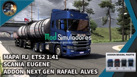 Scania PGRS v2.4 por Eugene (1.41) ETS2