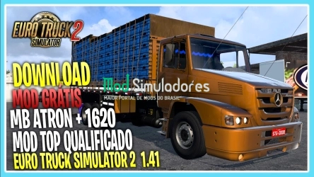 Caminhão Mercedes Bens Atron v.1.5 (1.41) ETS2