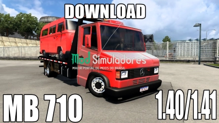 Caminhão Mercedes Benz 710 (1.41) ETS2