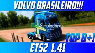 Caminhão Volvo Brasileiro v.1.7 (1.41) ETS2