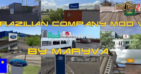 Mod Empresas Brasileiras v6.1 (1.41) ETS2