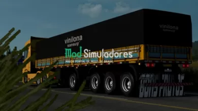 Reboque Carreta Graneleira e Carga Seca (1.41) ETS2