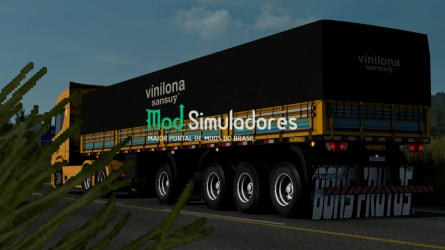 Reboque Carreta Graneleira e Carga Seca (1.41) ETS2