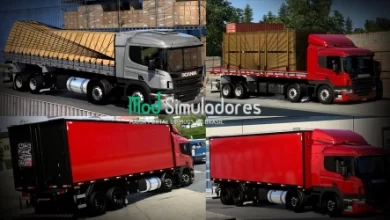 Caminhão Scania P Qualificada (1.42) ETS2