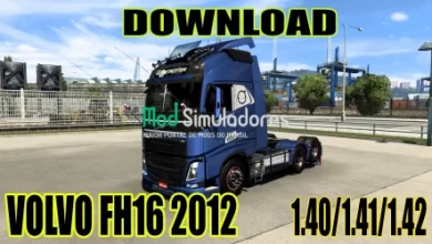 Caminhão Volvo FH16 2012 ROBOCOP (1.42) ETS2