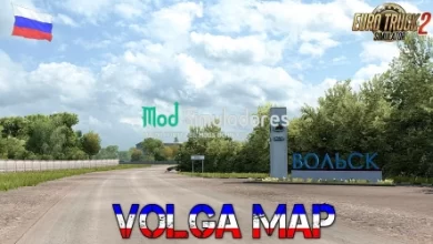 Volga Map v1.3 (1.43.X) ETS2