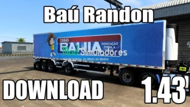 Baú Randon e Várias Cargas (1.43.X) ETS2