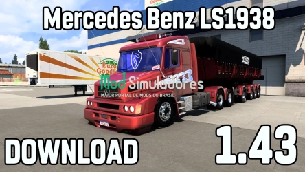 Caminhão Mercedes Benz LS1938 (1.43.X) ETS2