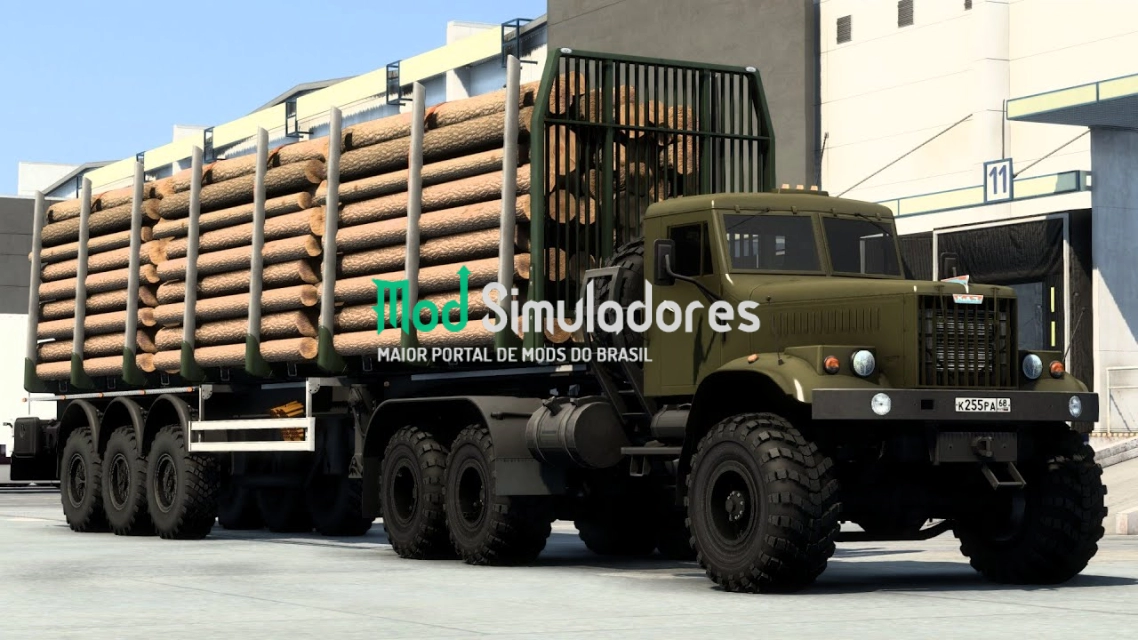 Mod KrAZ 255 258 Truck v1.2 (1.43.X) ETS2