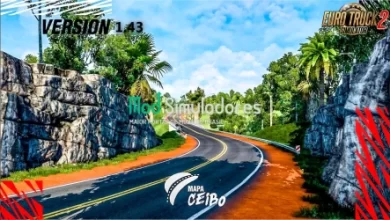 Mapa Ceibo (Argentina) v2.0 (1.43.X) ETS2