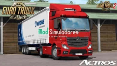 Mercedes Benz Actros MP4 (1.43.X) ETS2