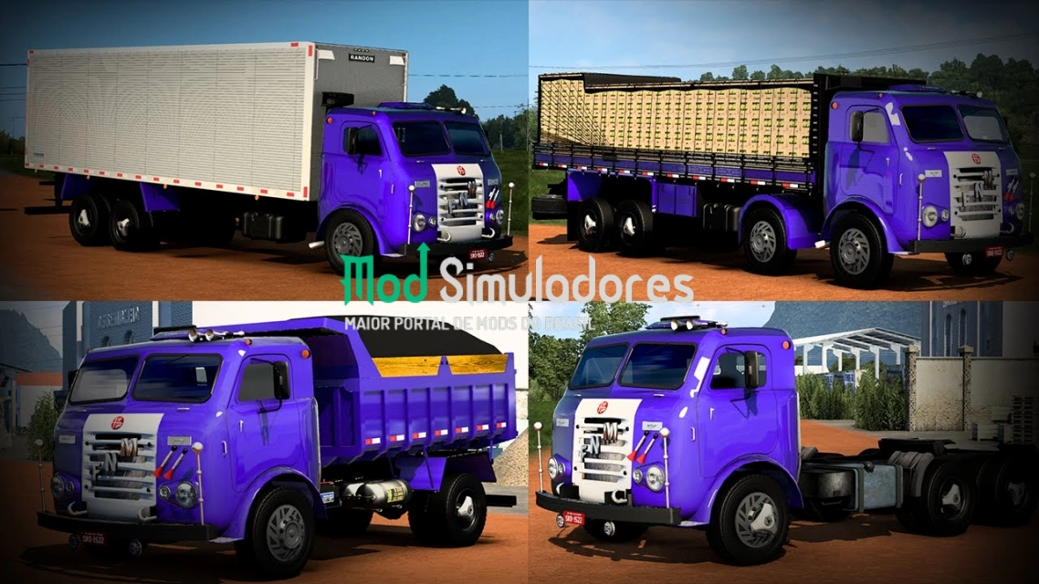 Mod Caminhão Fiat FNM (1.43.X) ETS2