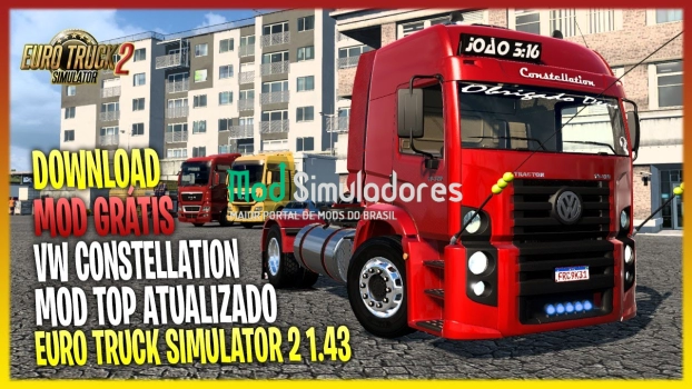 Mod Volkswagen Constellation 19-320 (1.43.X) ETS2