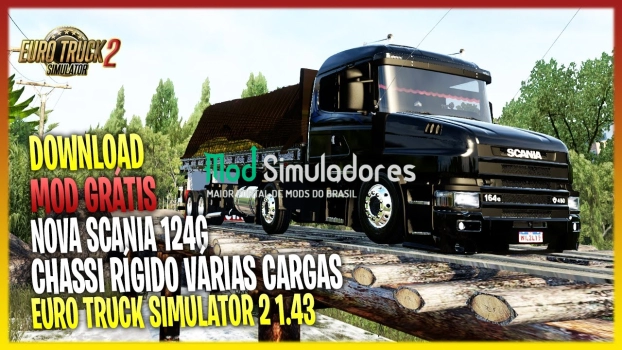 Mod Caminhão Scania T Series 4 (1.43.X) ETS2