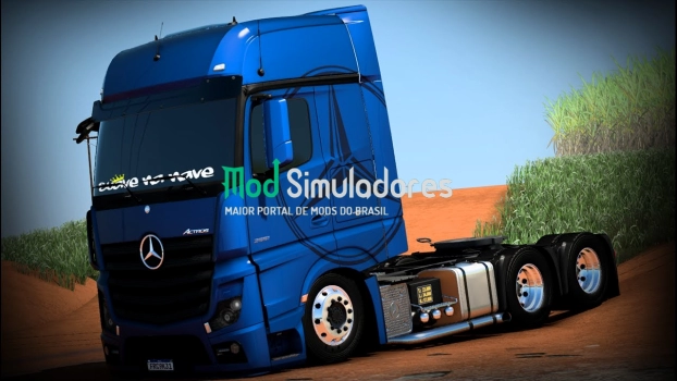 Mod Mercedes Benz Actros BR Top (1.43.X) ETS2