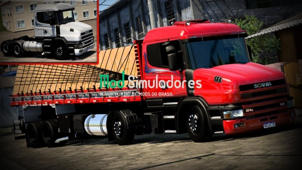 Mod Scania 124G BR (1.43.X) ETS2