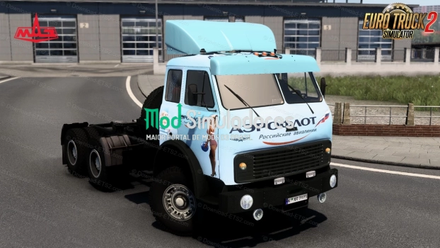 Mod Caminhão MAZ 504B-515B v4.6 (1.43.X) ETS2