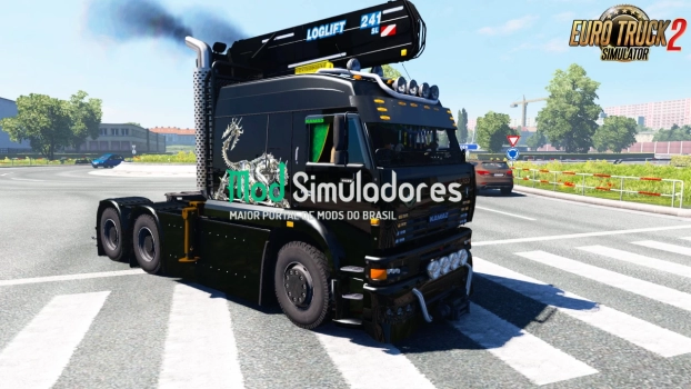 Mod KamAZ 6460 Turbo Diesel V8 v2.0 (1.43.X) ETS2