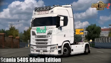 Scania 540S Gözüm Edition v1.0 (1.43.X) ETS2