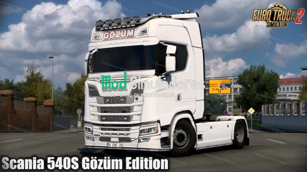 Mod Scania 540S Gözüm Edition v1.0 (1.43.X) ETS2