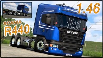 Caminhão Scania R440 Qualificada Mods Ets2 1.46