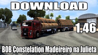 Caminhão Bob Constelation Madeireiro Mods Ets2 1.46