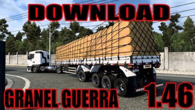 Reboque Granel Guerra Mods Ets2 1.46