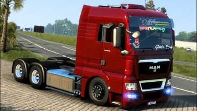 Caminhão Man TGX Qualificado Mods Ets2 1.46